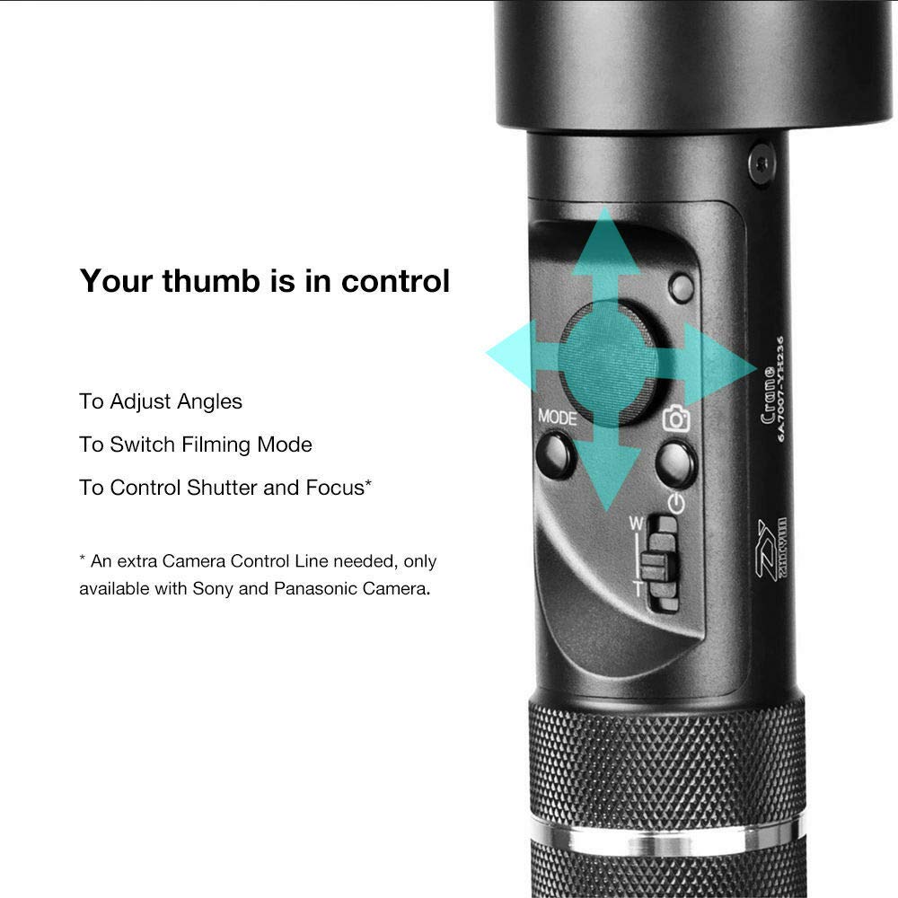 Zhiyun Crane V2 Handheld Gimbal Stabilizer for Mirrorless DSLR for